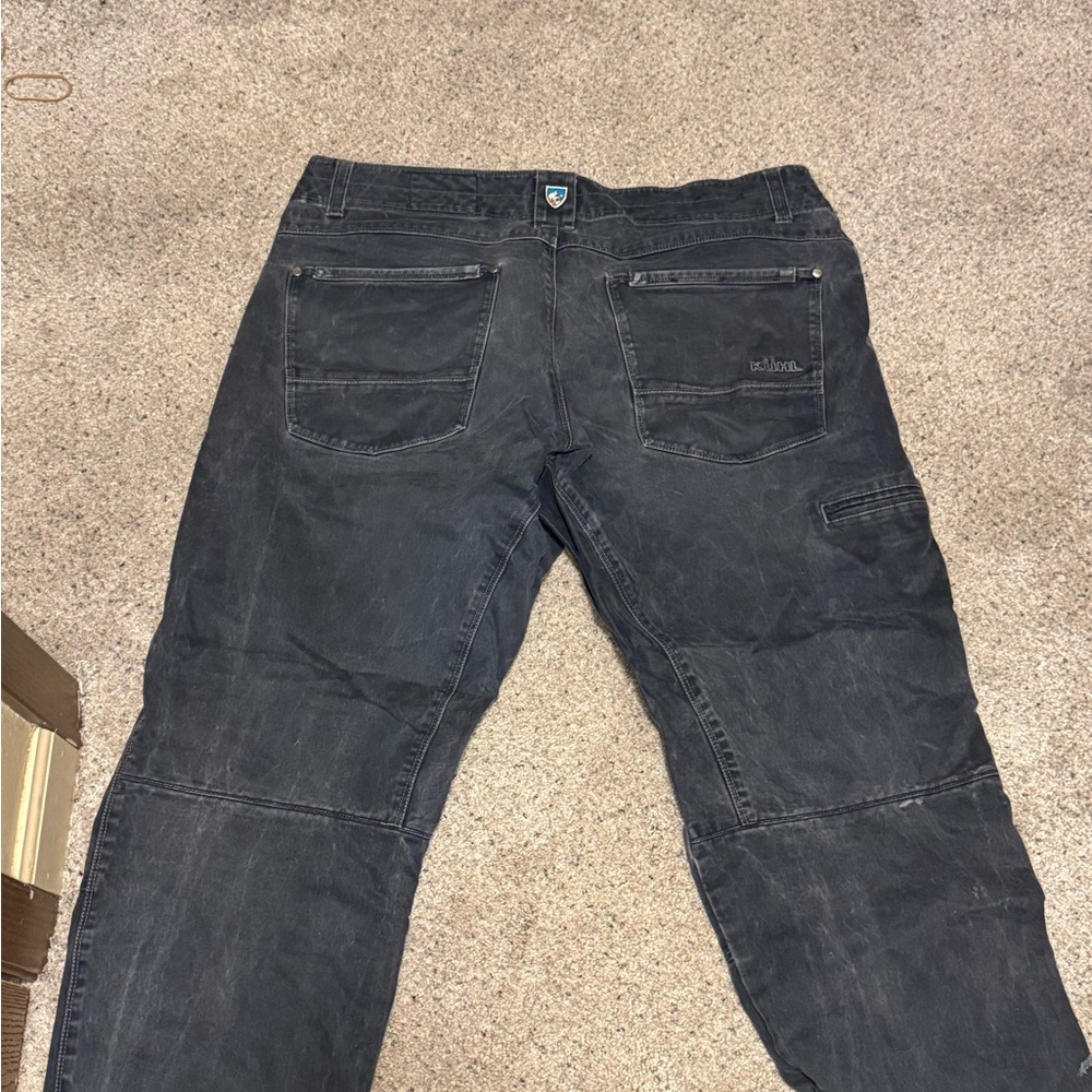 Kuhn Ryder Men's Black Pants 38x28